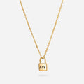 Personalized Lock Necklace