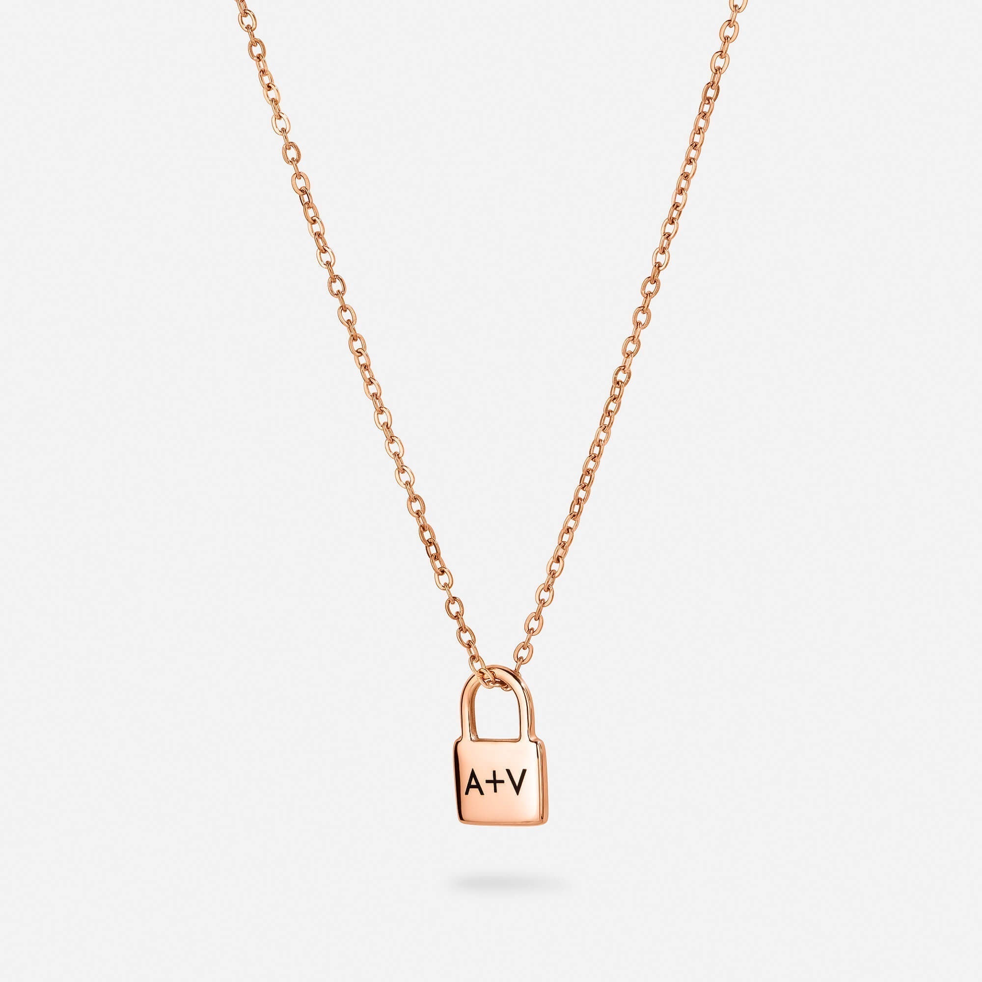 Personalized Lock Necklace