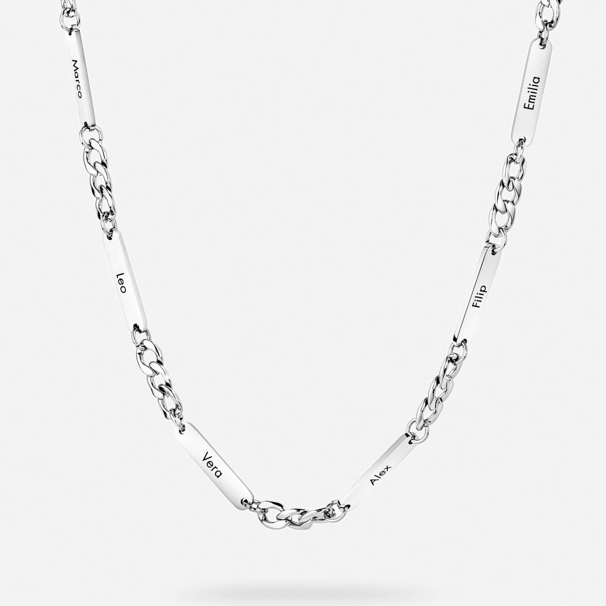 Personalized Name Tag Necklace