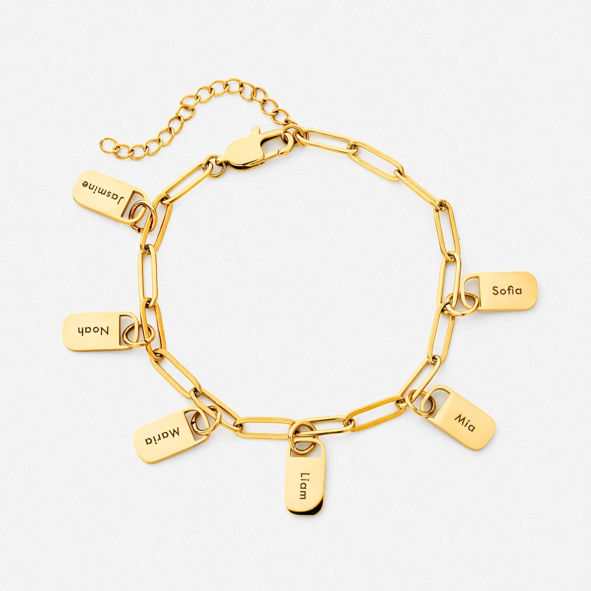 Personalized Charm Bracelet