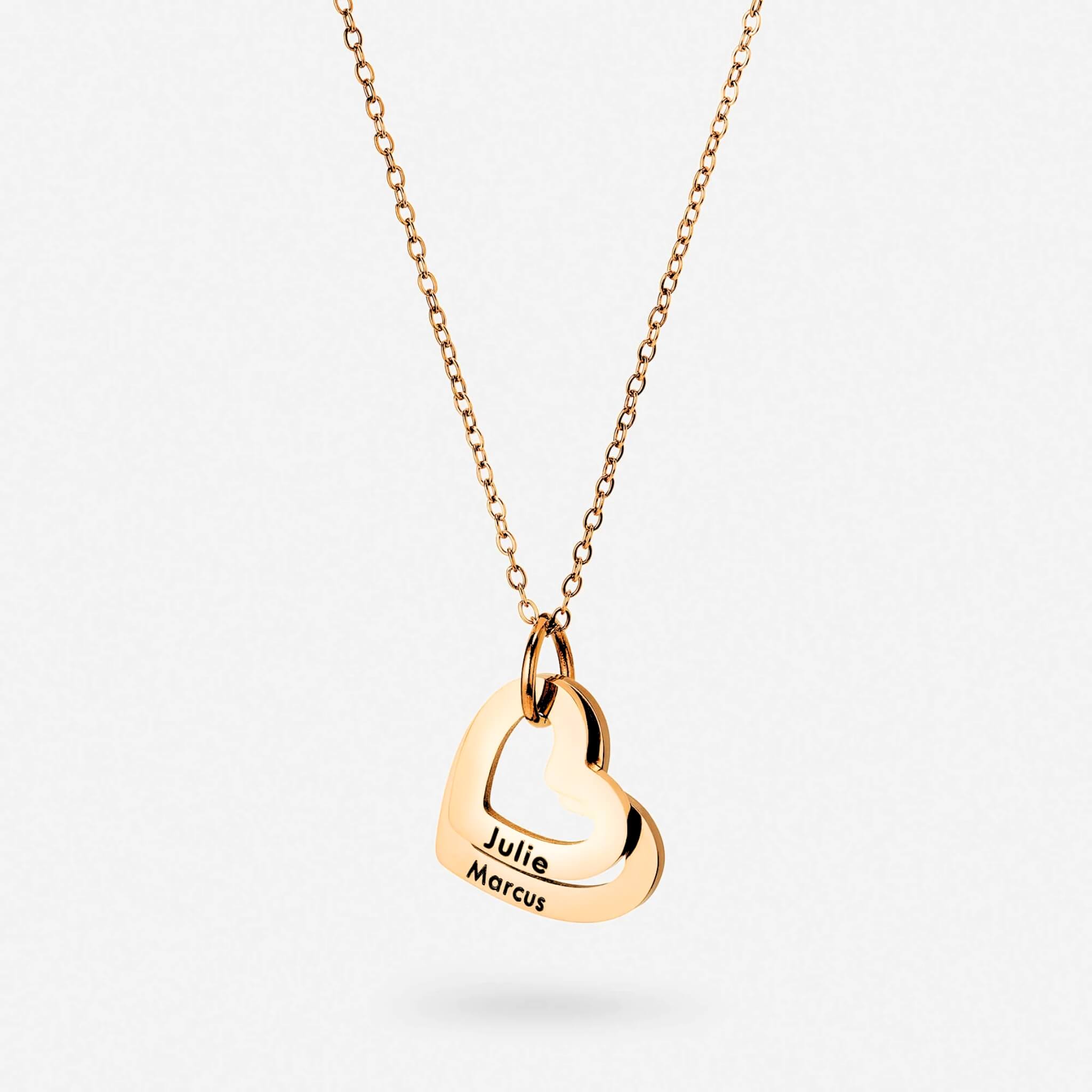 Personalized Heart Necklace