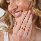 Triple Highs and Lows Ring
