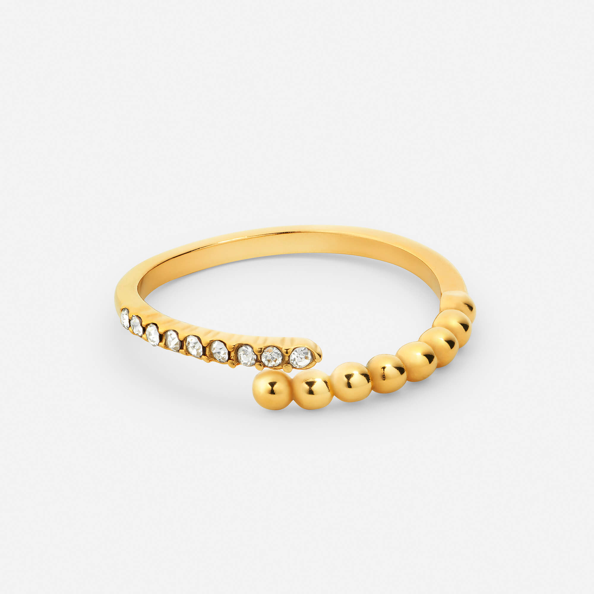 Pearl & Crystal Ring