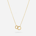 Double Hoop Necklace
