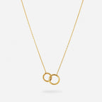 Double Hoop Necklace