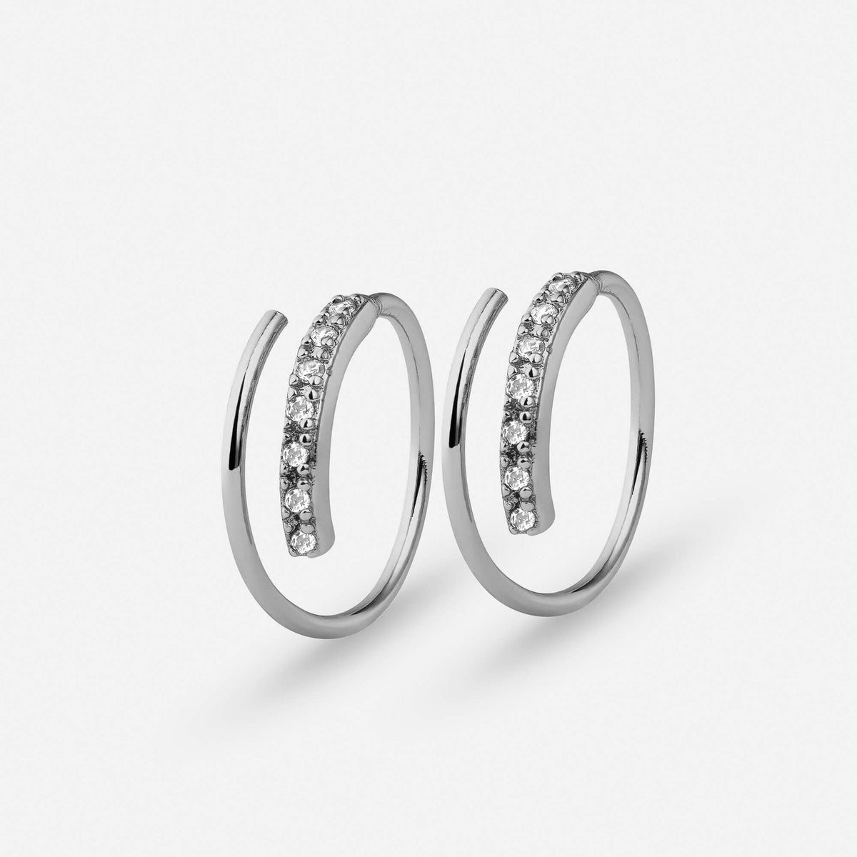 Crystal Double Earrings