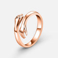 Hug Ring Rose Gold