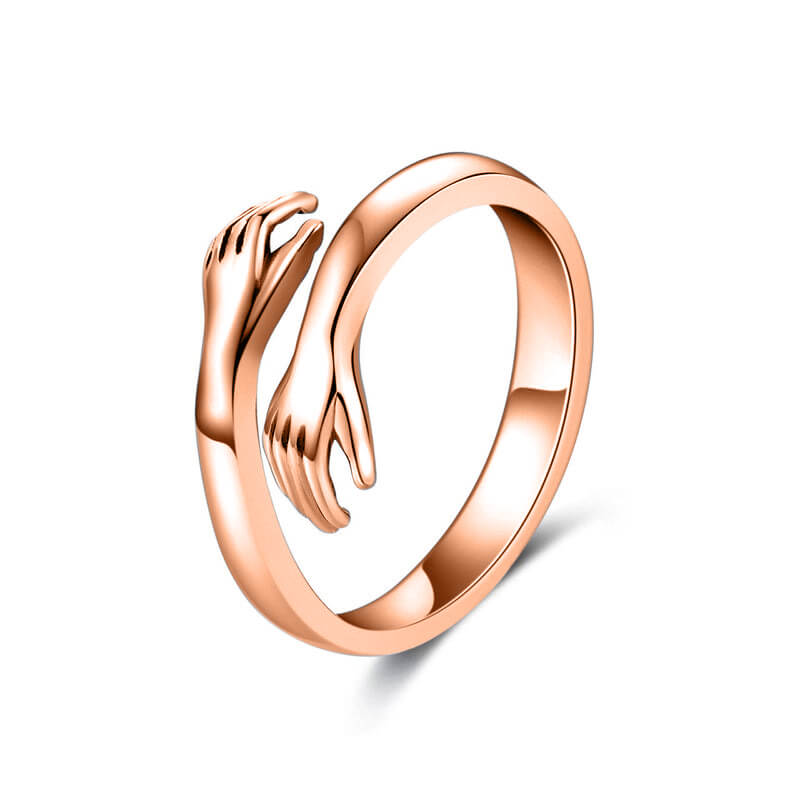 Hug Ring Rose Gold