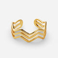Triple Highs and Lows Ring